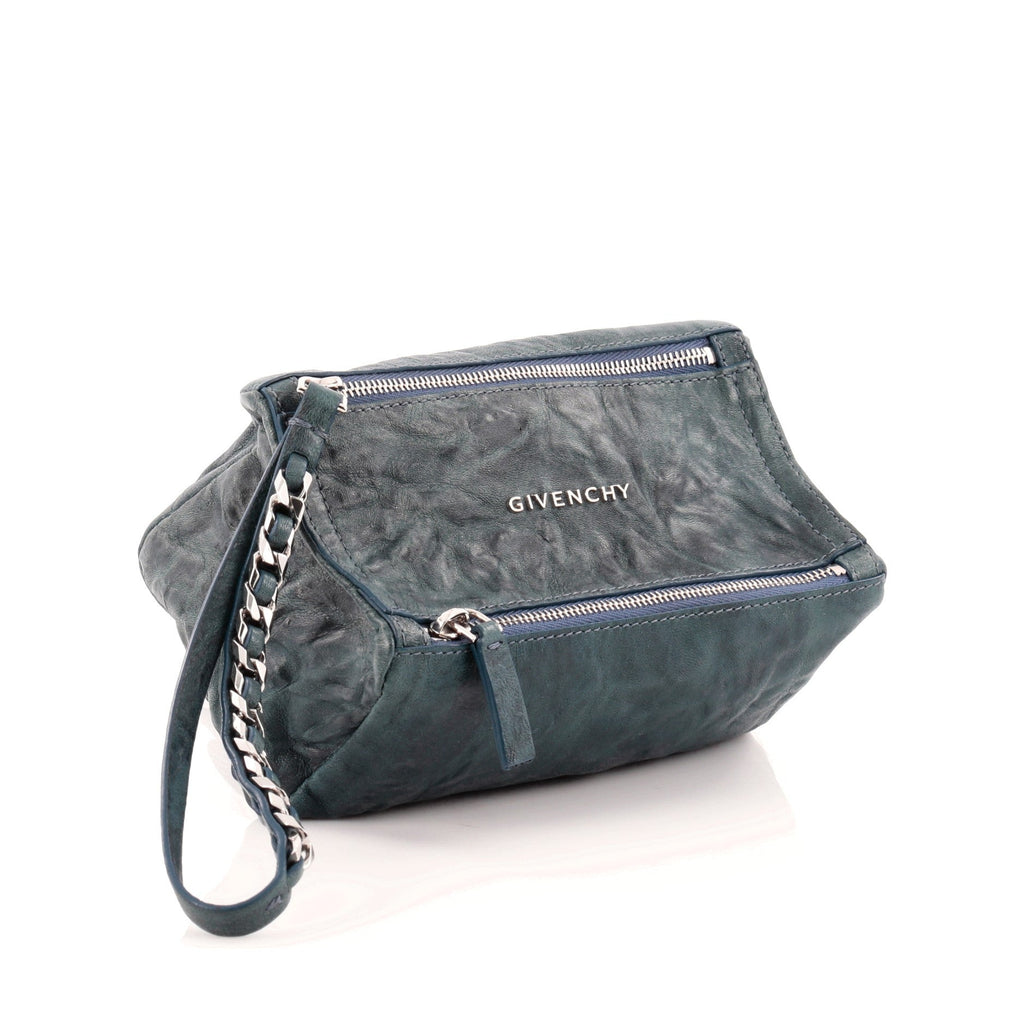 Pandora Wristlet Clutch Leather