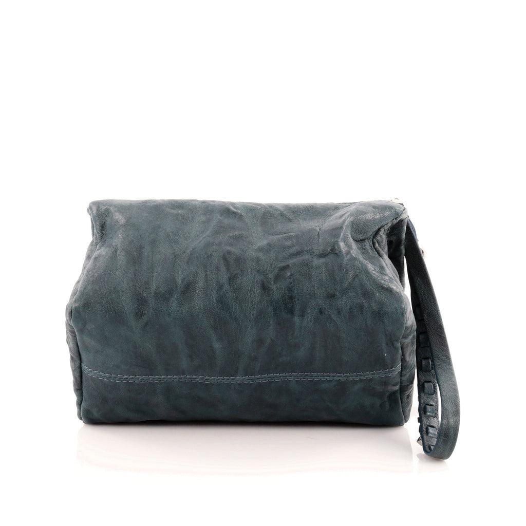 Pandora Wristlet Clutch Leather