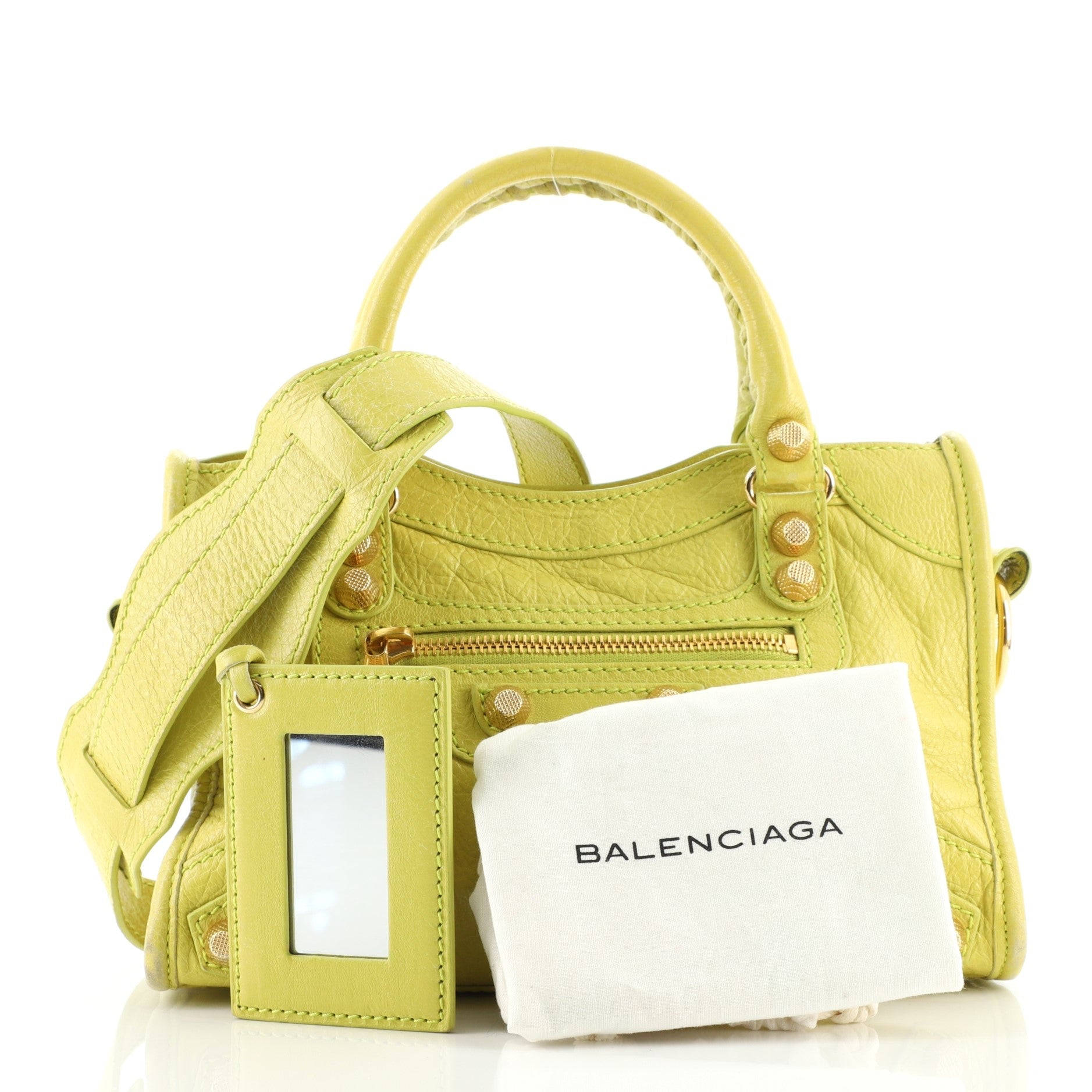 City Classic Studs Bag Leather Mini
