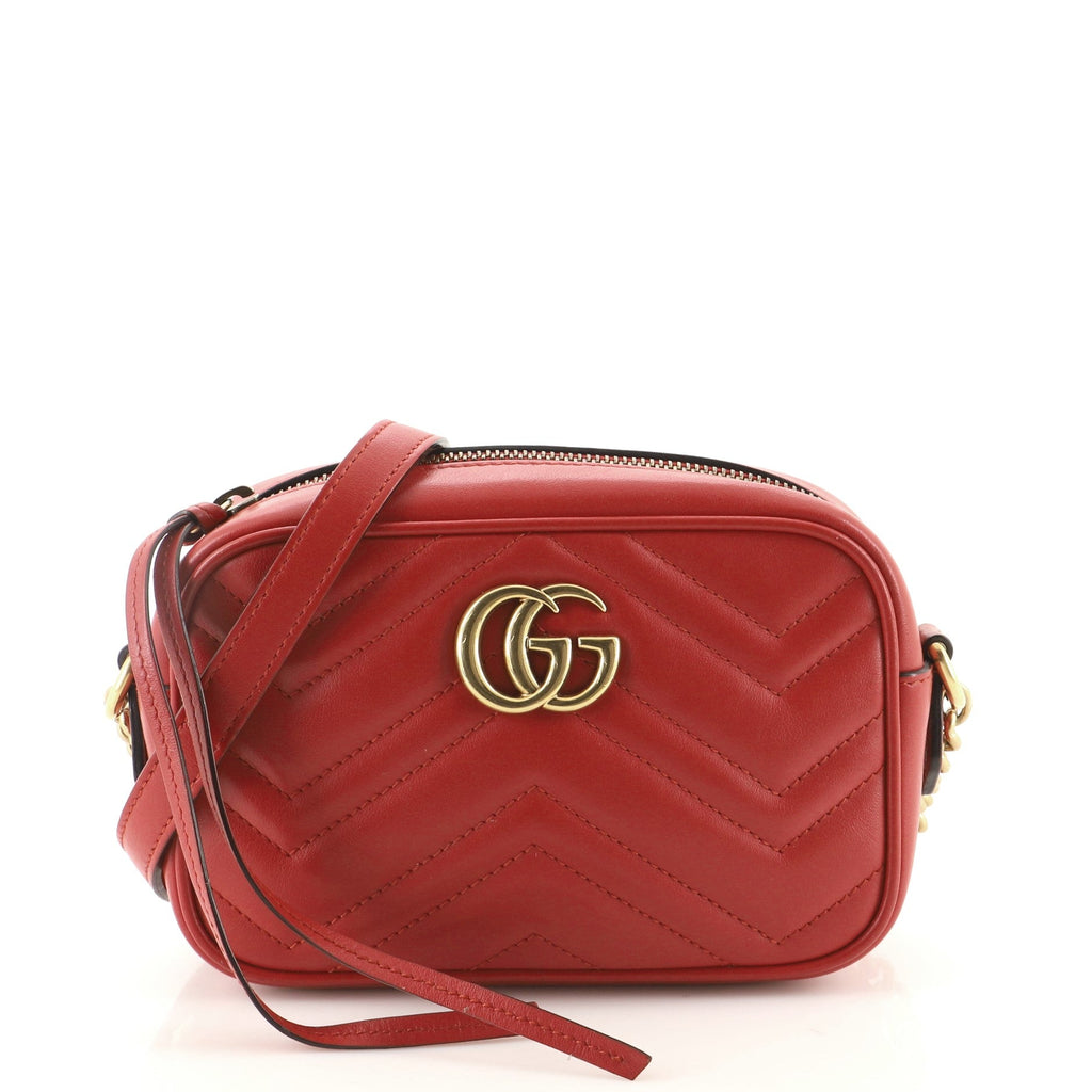 GG Marmont Shoulder Bag Matelasse Leather Mini