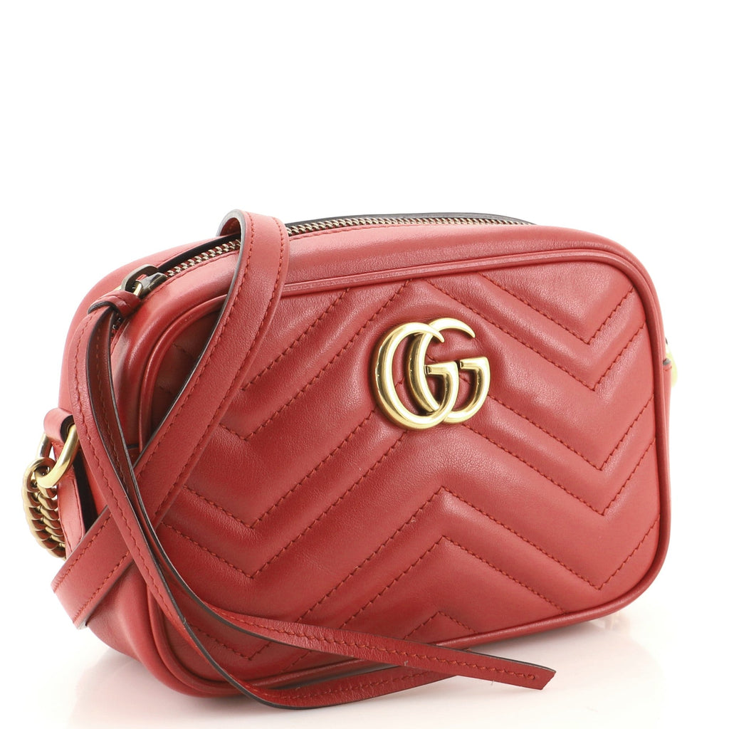 GG Marmont Shoulder Bag Matelasse Leather Mini