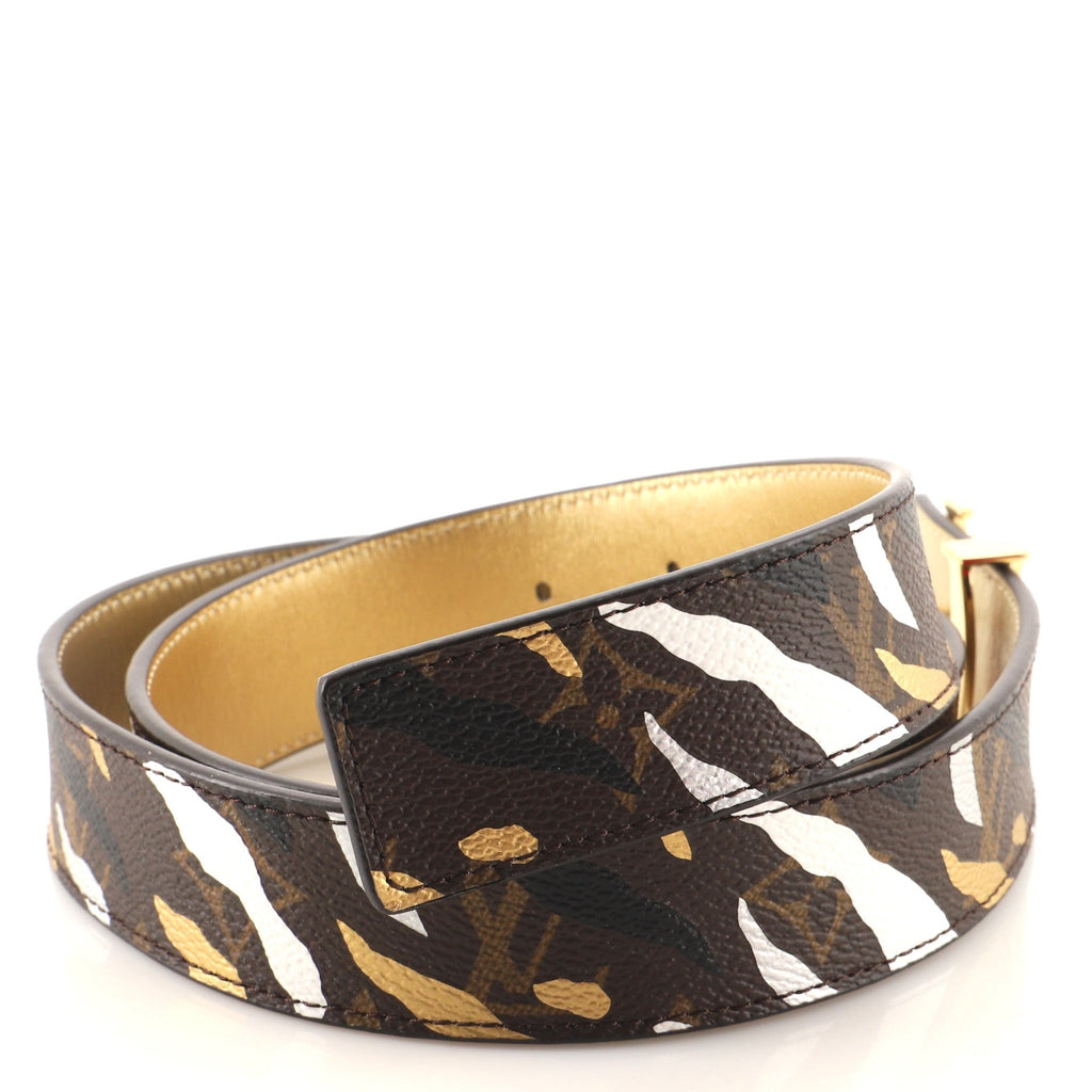 LV Iconic Belt Limited Edition LOL League of Legends Monogram Canvas Medium 80