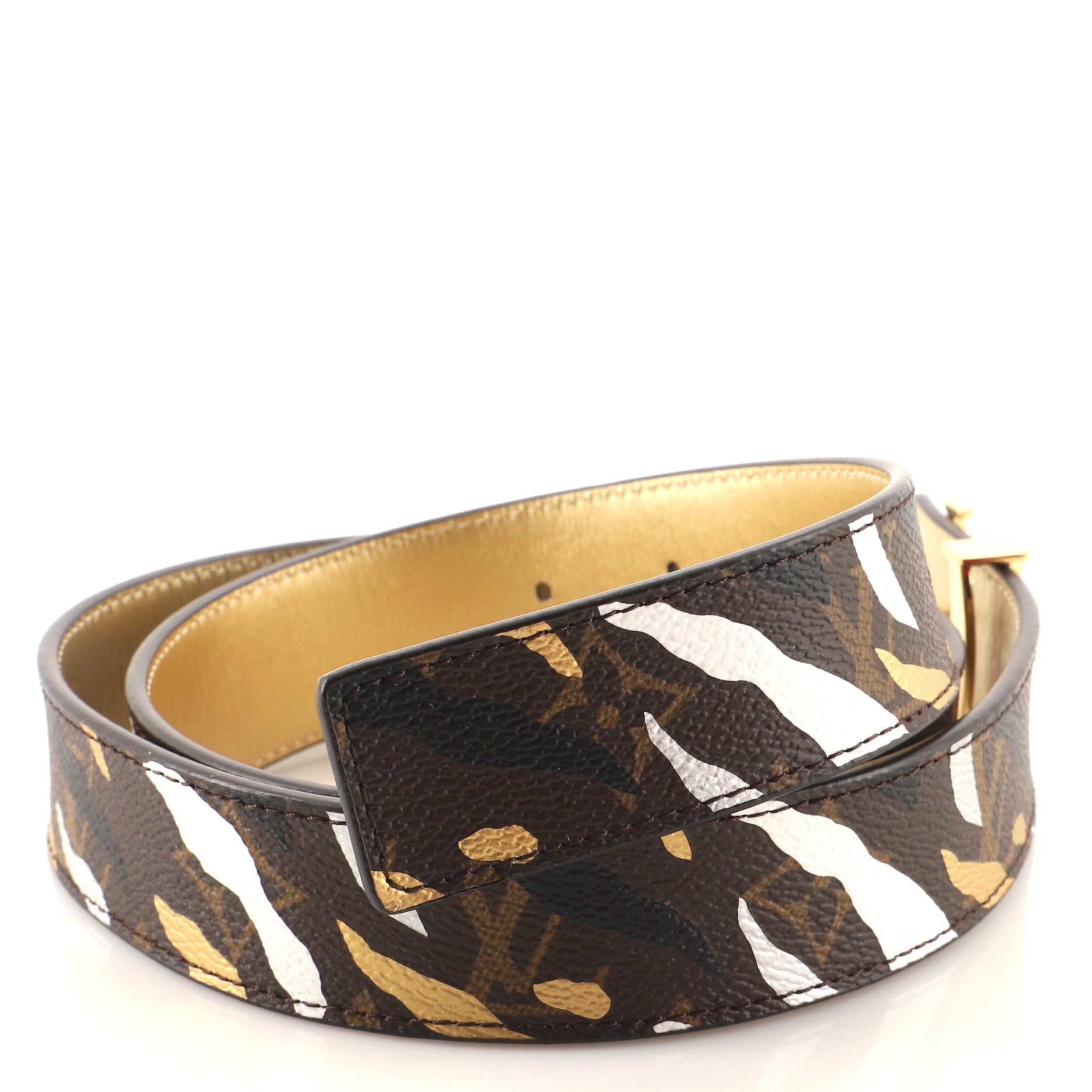 LV Iconic Belt Limited Edition LOL League of Legends Monogram Canvas Medium 80