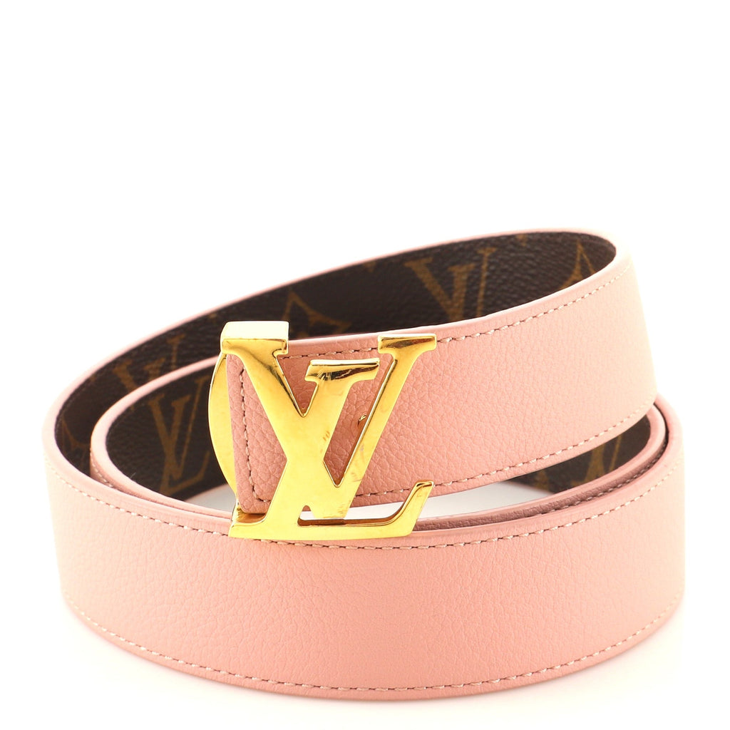 LV Initiales Reversible Belt Monogram Canvas and Leather Wide 80
