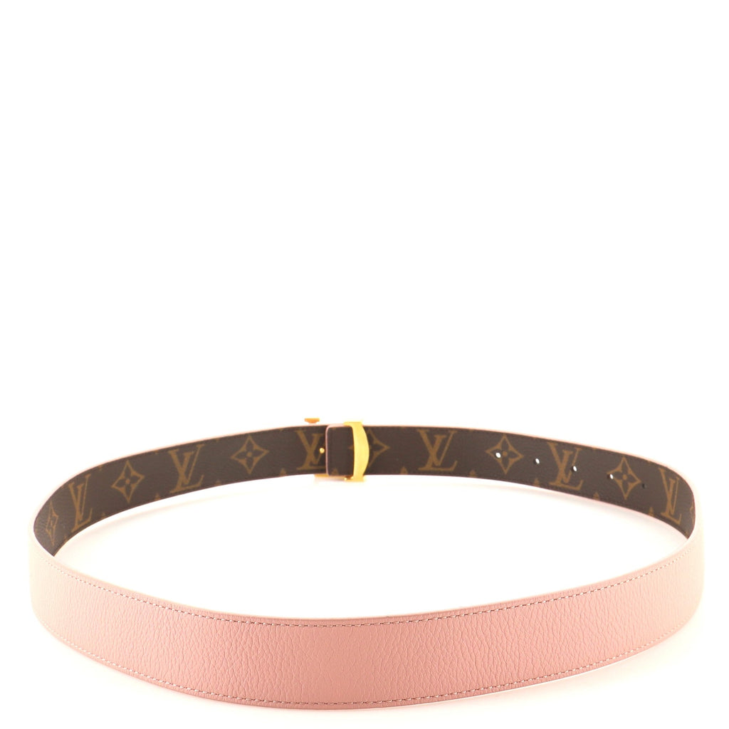 LV Initiales Reversible Belt Monogram Canvas and Leather Wide 80