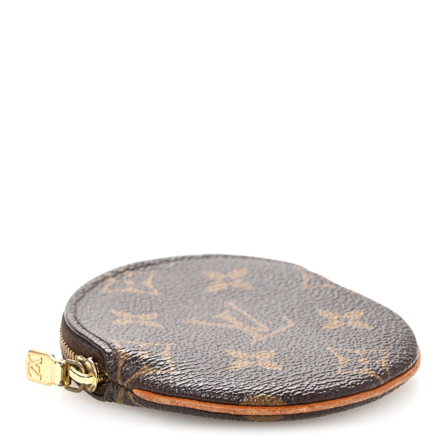 Monogram Round Coin Purse