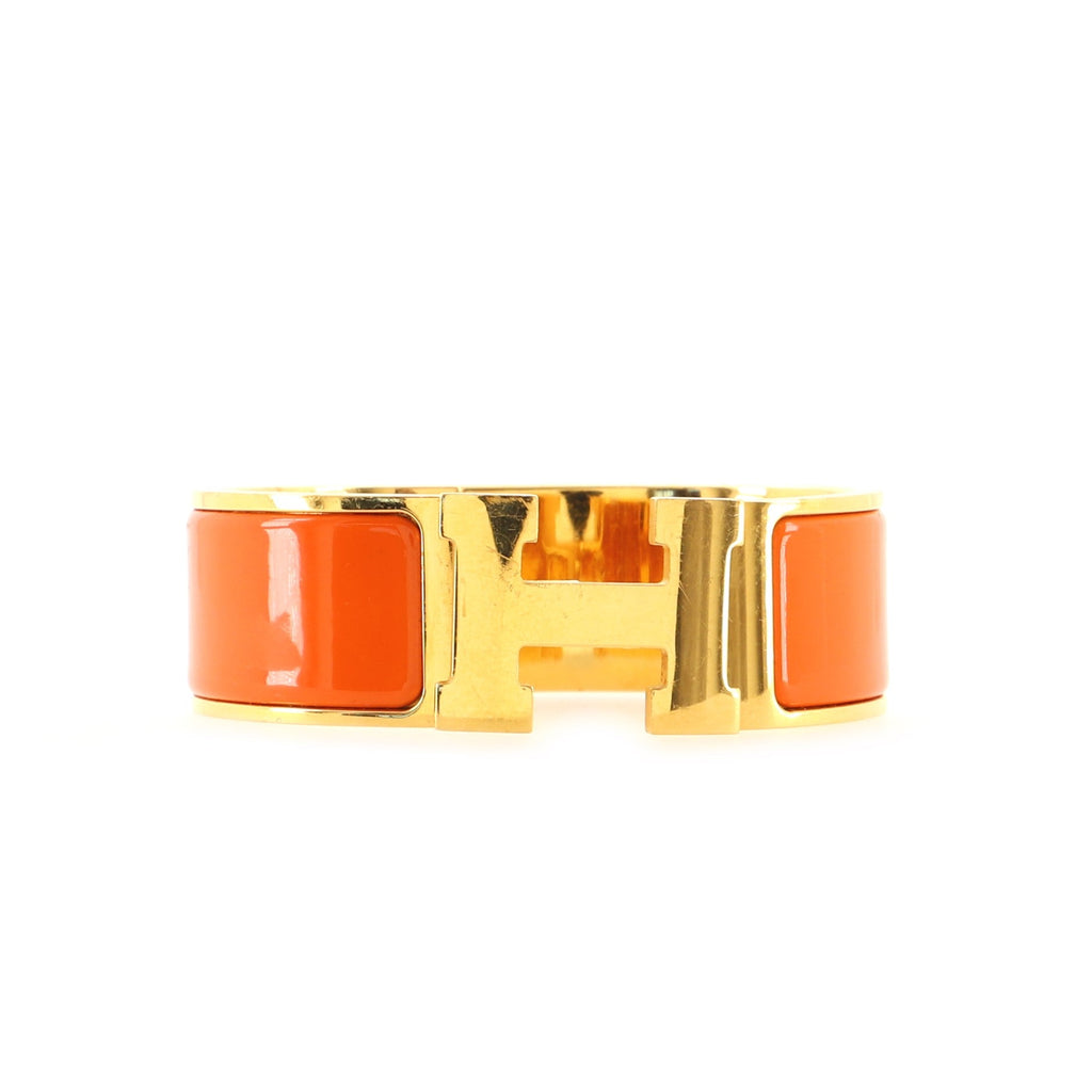 Clic H Bracelet Enamel Wide