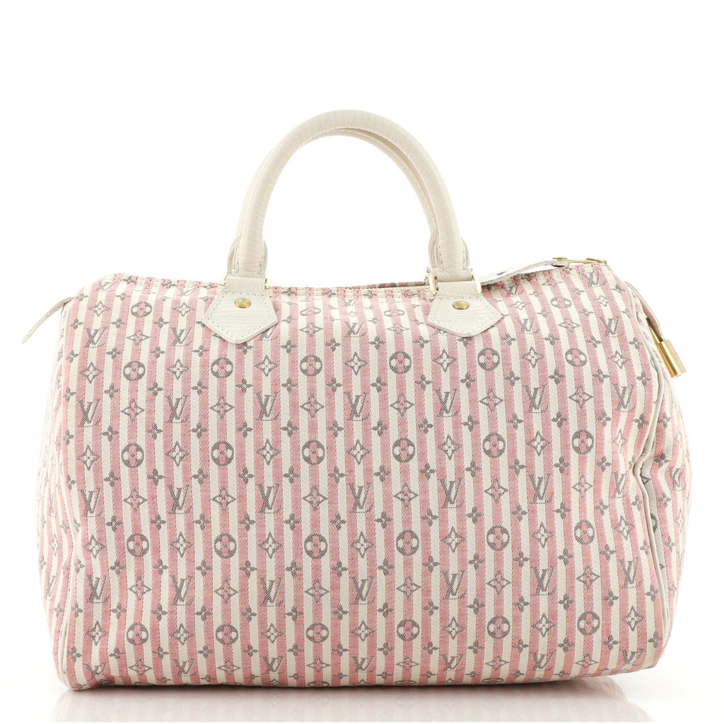 Speedy Handbag Mini Lin Croisette 30