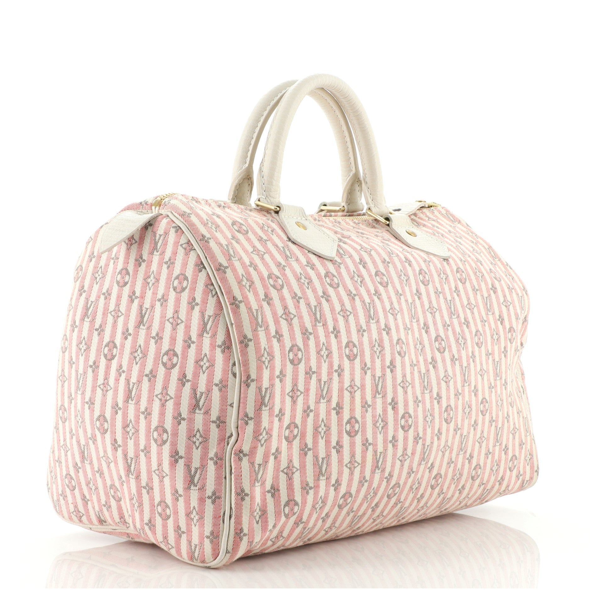 Speedy Handbag Mini Lin Croisette 30