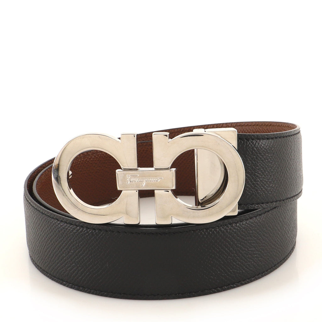 Gancini Belt Leather Thin 80