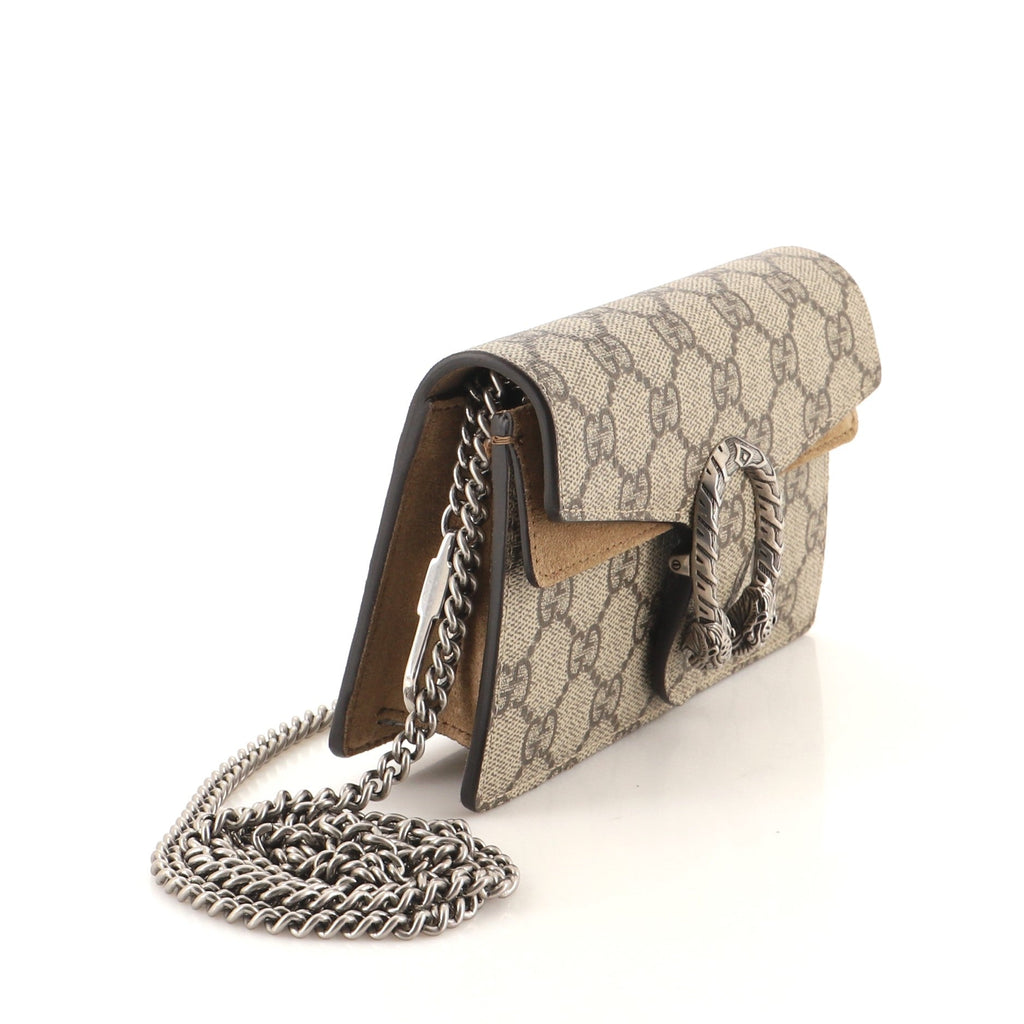 Dionysus Bag GG Coated Canvas Super Mini