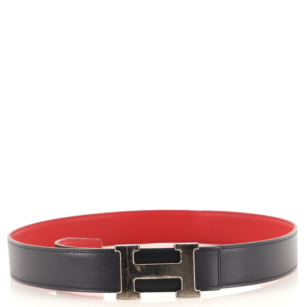 Constance Reversible Belt Leather with Guilloche Hardware Medium 85