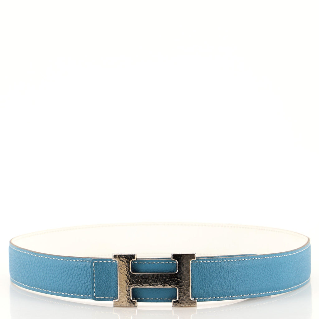 Constance Reversible Belt Leather with Guilloche Hardware Medium 80
