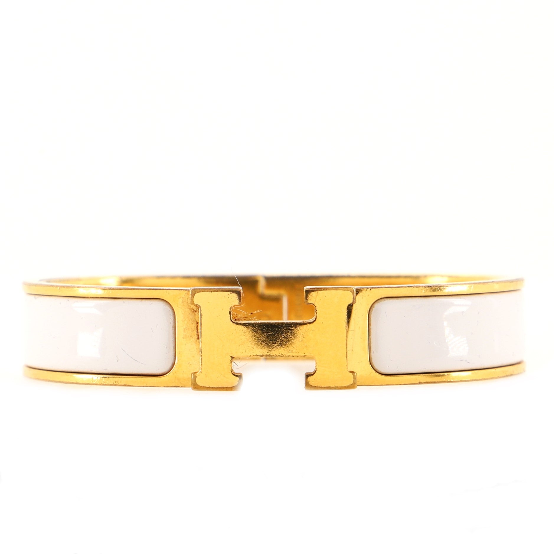 Clic H Bracelet Enamel Narrow