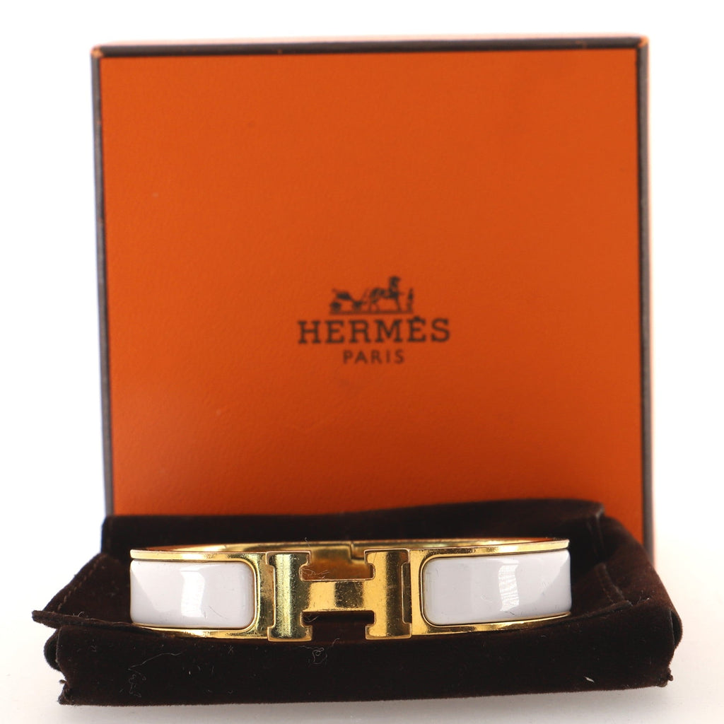 Clic H Bracelet Enamel Narrow