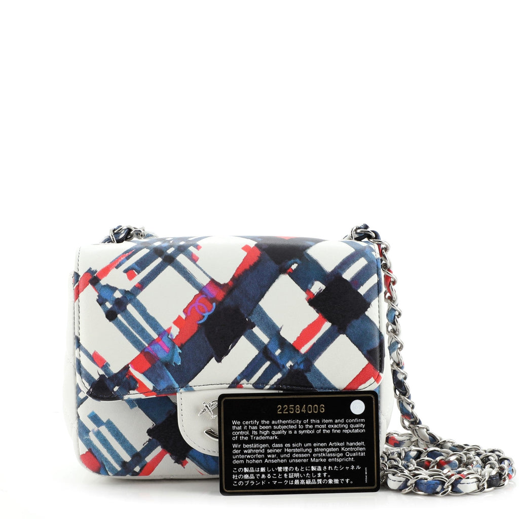 Airlines CC Flap Bag Printed Leather Mini