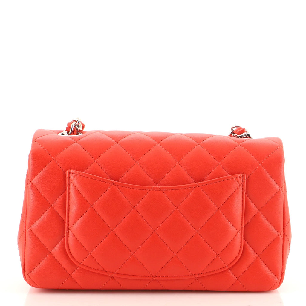 Classic Single Flap Bag Quilted Lambskin Mini