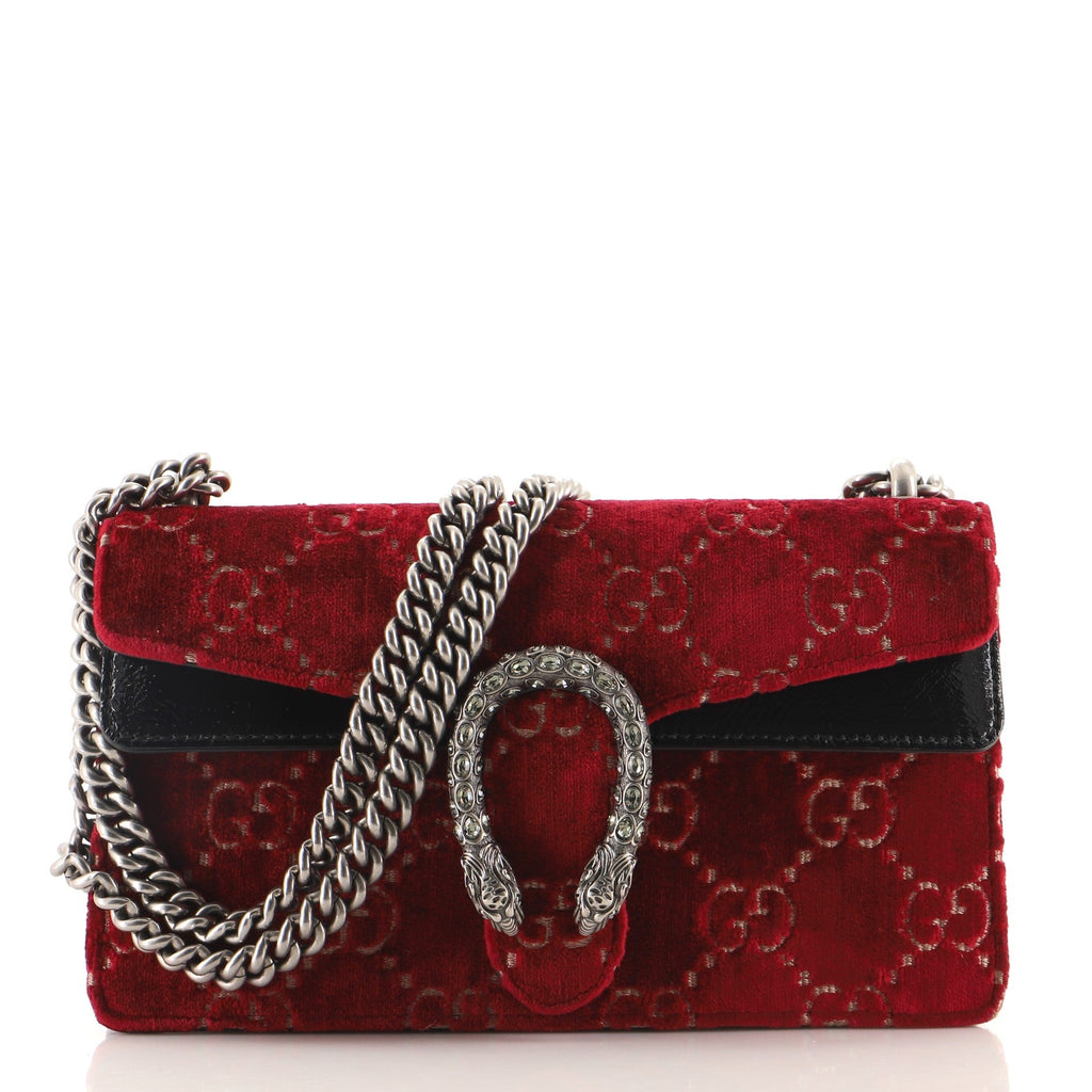 Dionysus Bag GG Velvet Mini