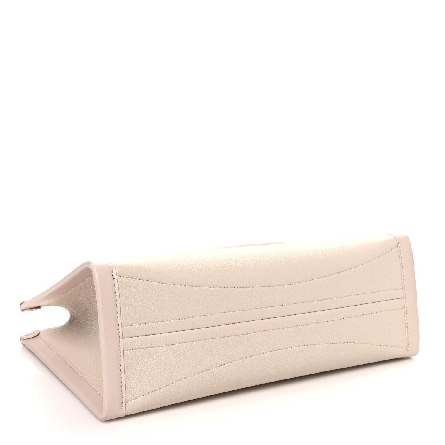 Calfskin Empire Small By My Side Tote Leche