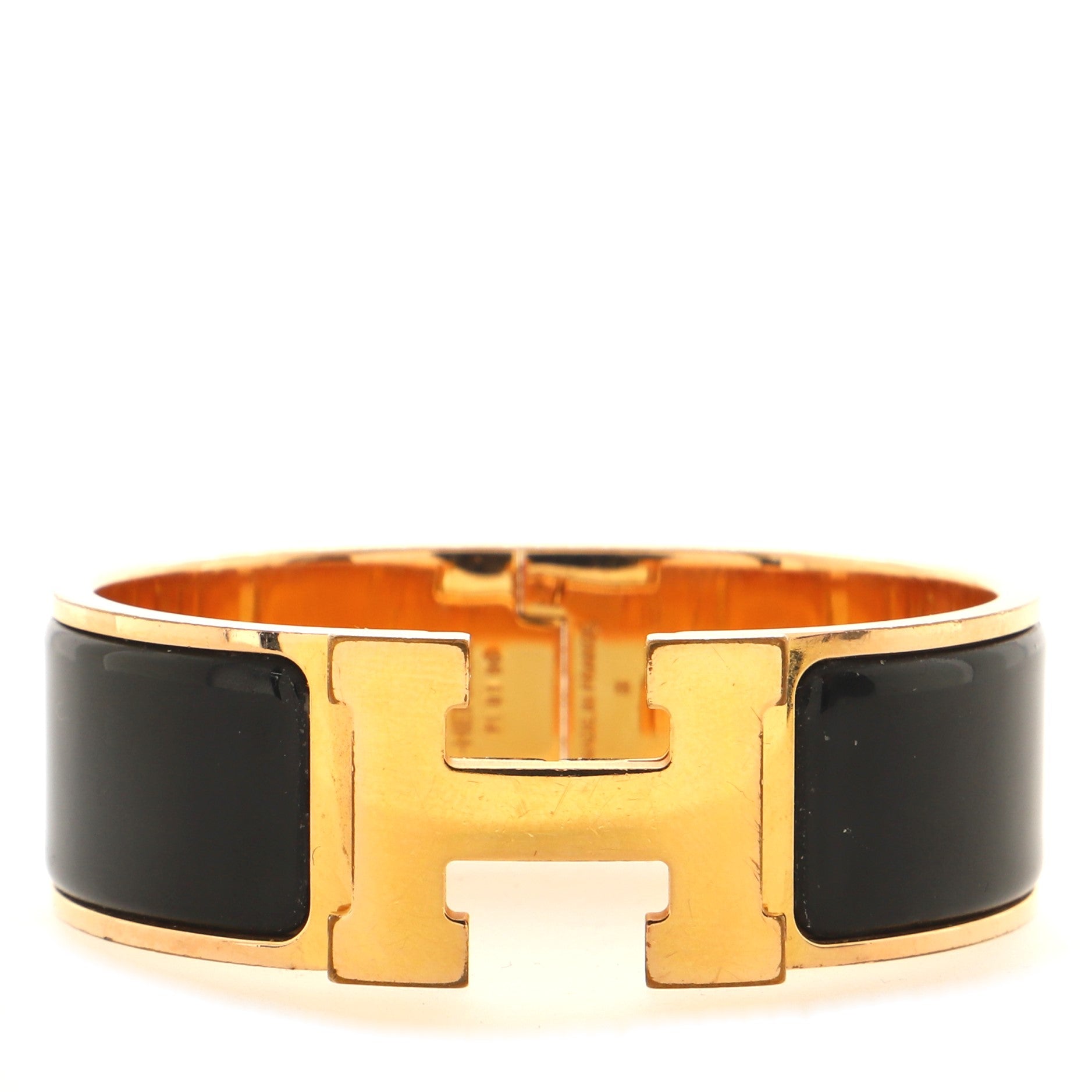Clic H Bracelet Enamel Wide