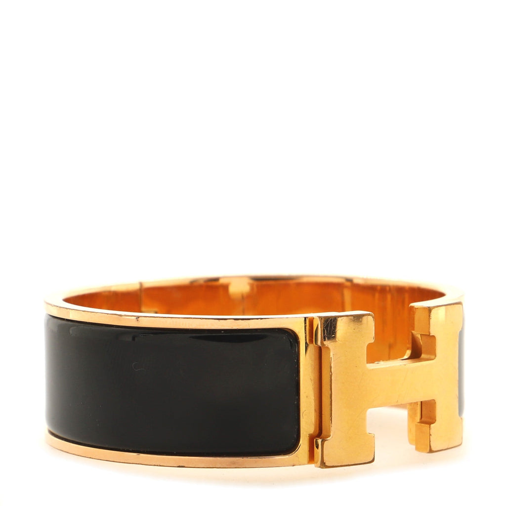Clic H Bracelet Enamel Wide