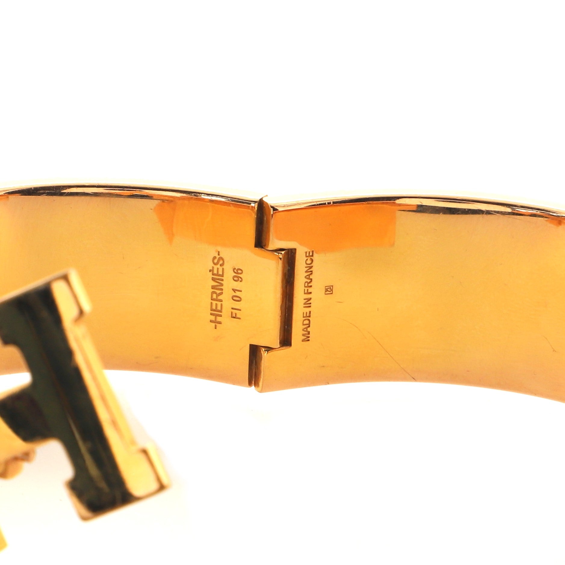 Clic H Bracelet Enamel Wide