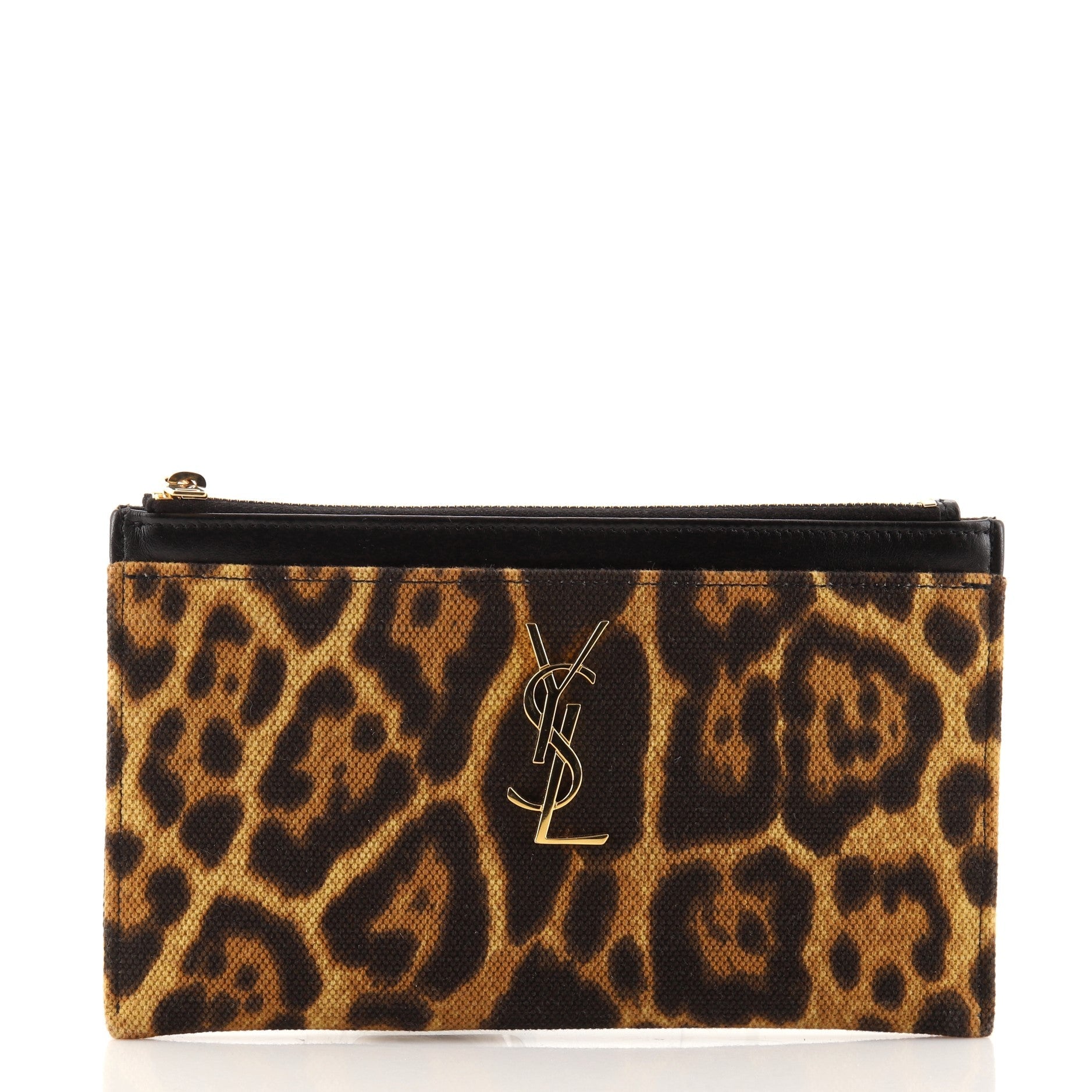 Classic Monogram Clutch Printed Leather