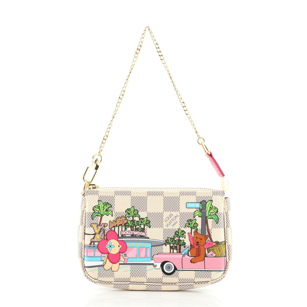 Pochette Accessoires Limited Edition Vivienne Xmas Damier Mini