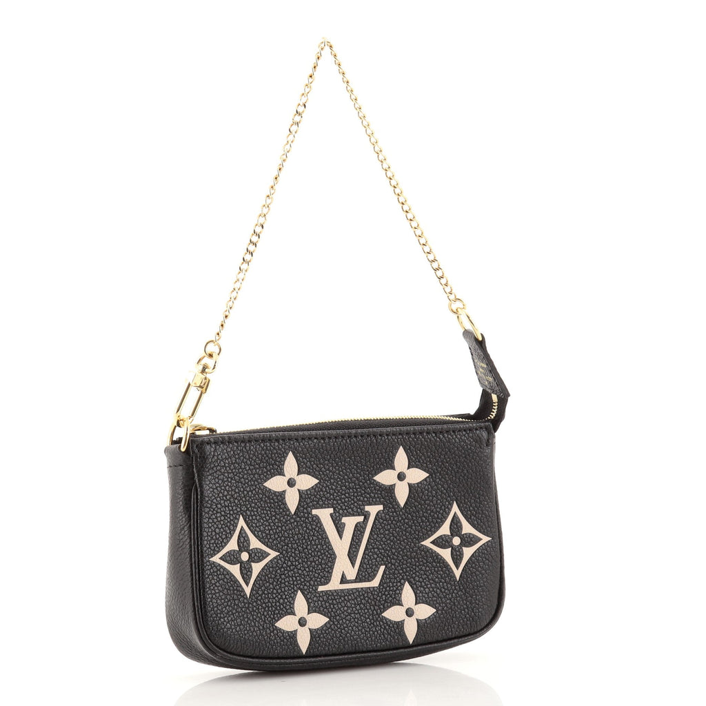 Pochette Accessoires Bicolor Monogram Empreinte Giant Mini