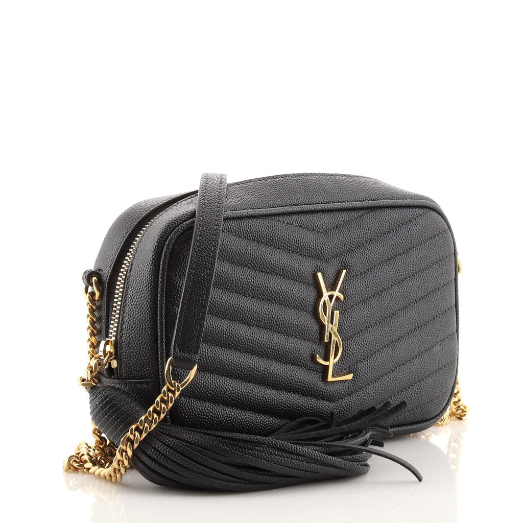 Lou Camera Bag Matelasse Chevron Leather Mini