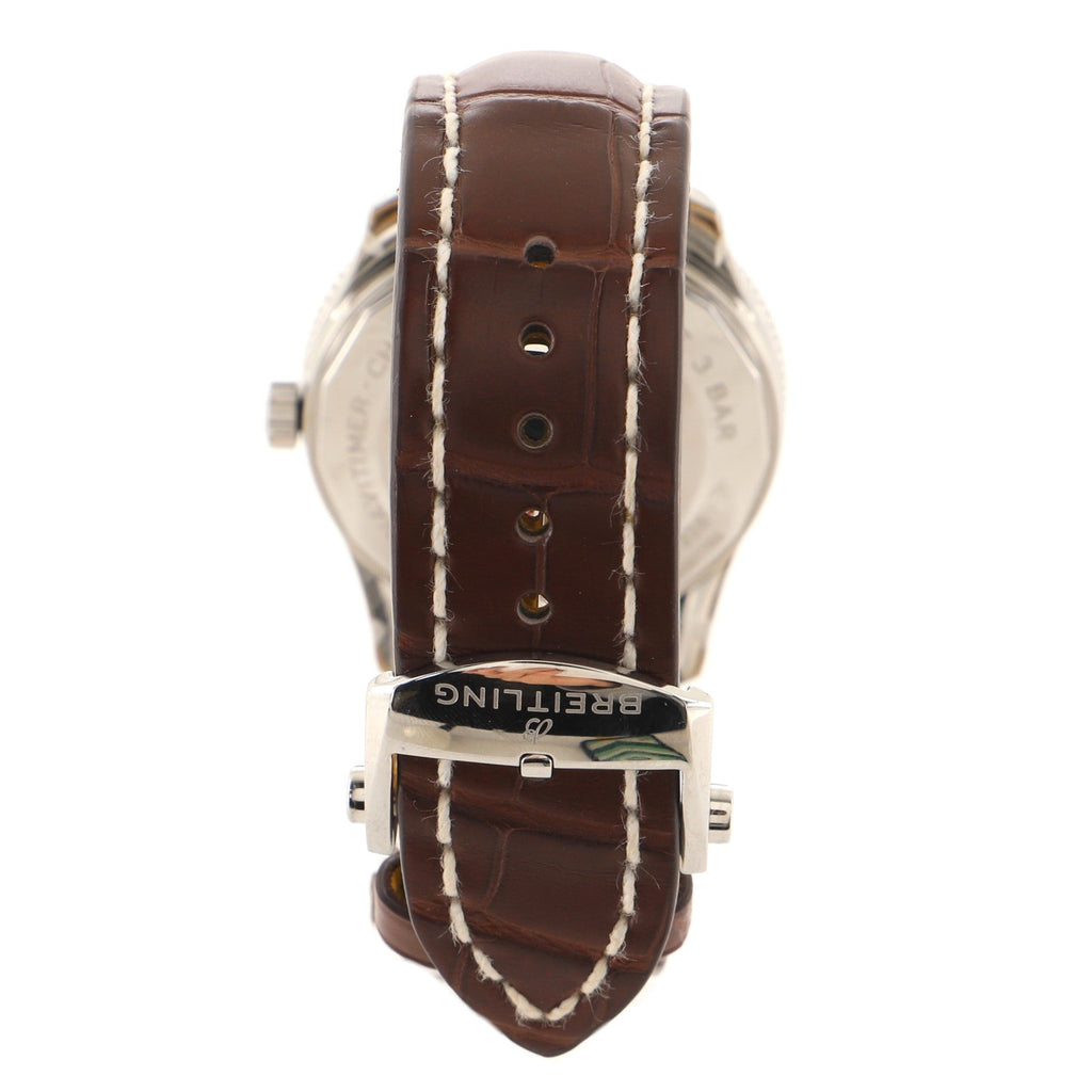 Navitimer Automatic Watch Stainless Steel and Alligator 41