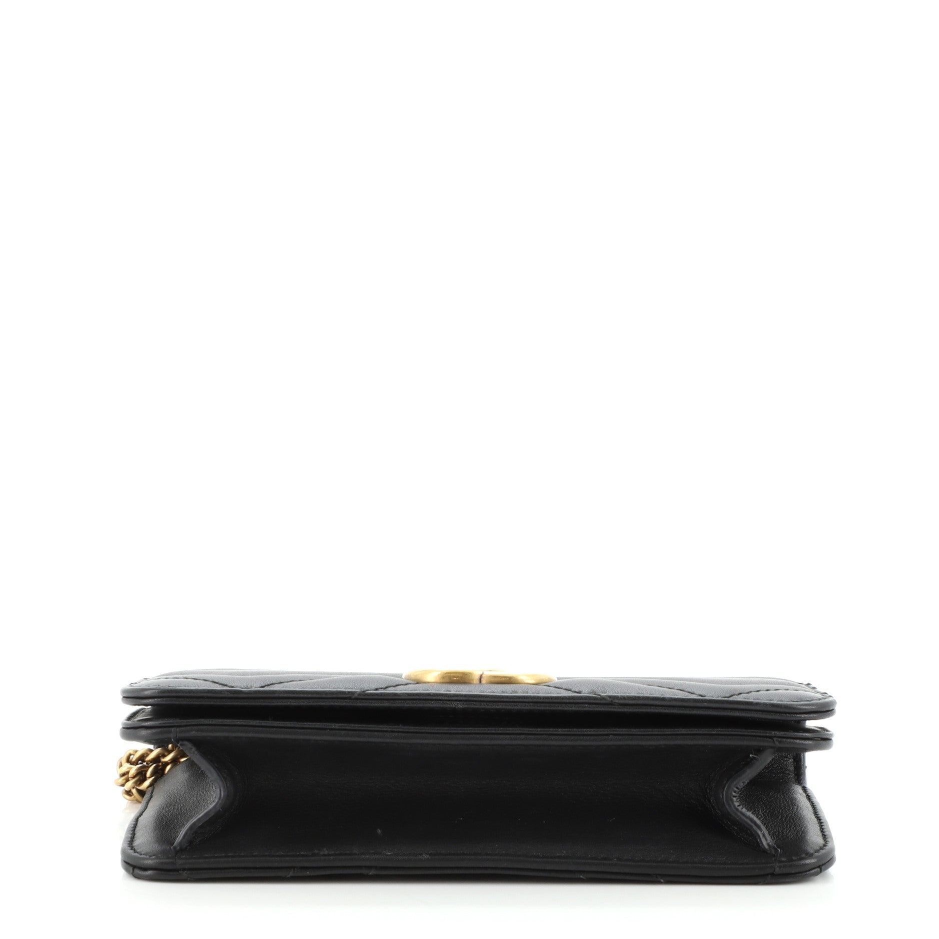 GG Marmont Chain Flap Bag Matelasse Leather Mini