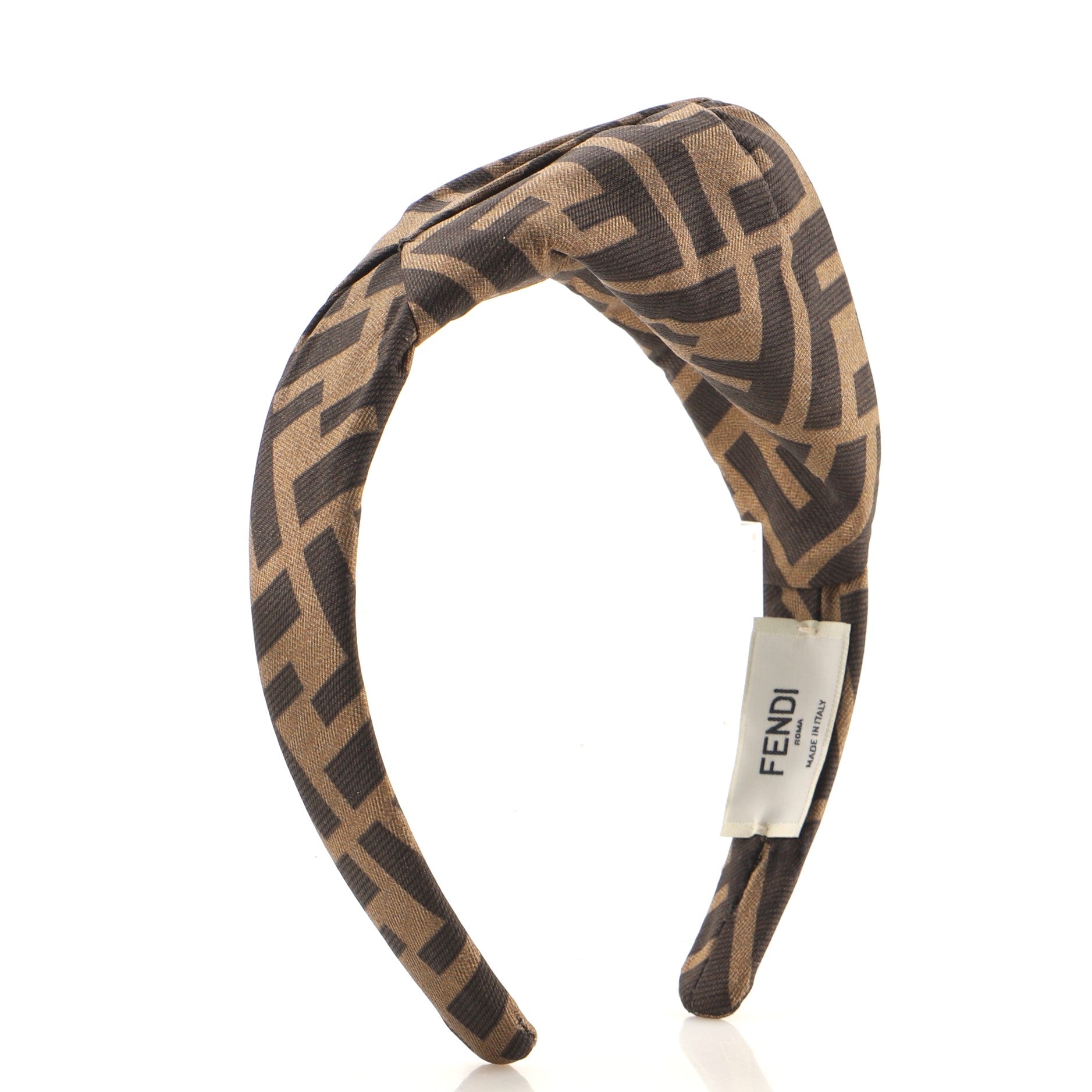 Pleated Knot Headband Zucca Canvas XXL