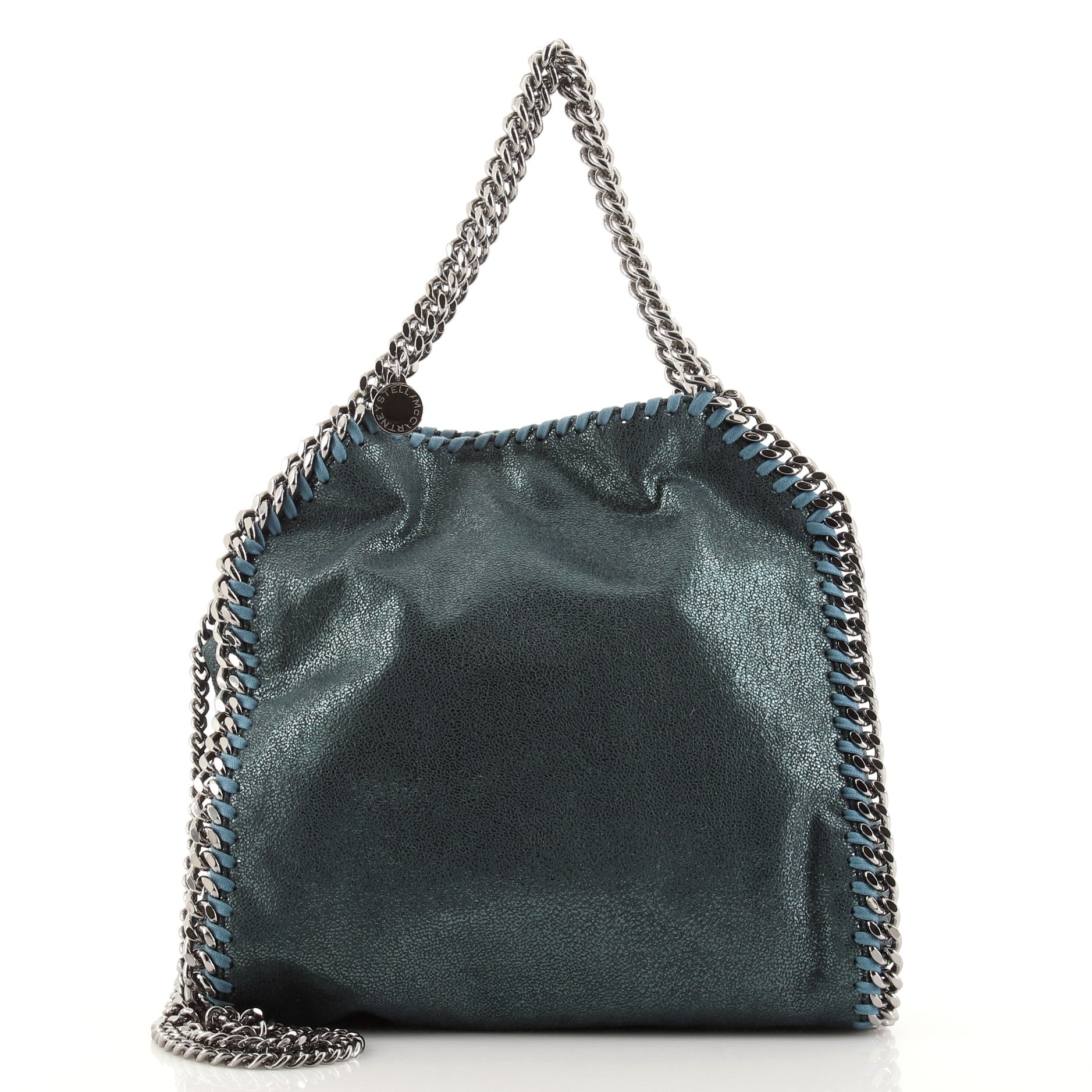 Falabella Fold Over Crossbody Bag Shaggy Deer Mini