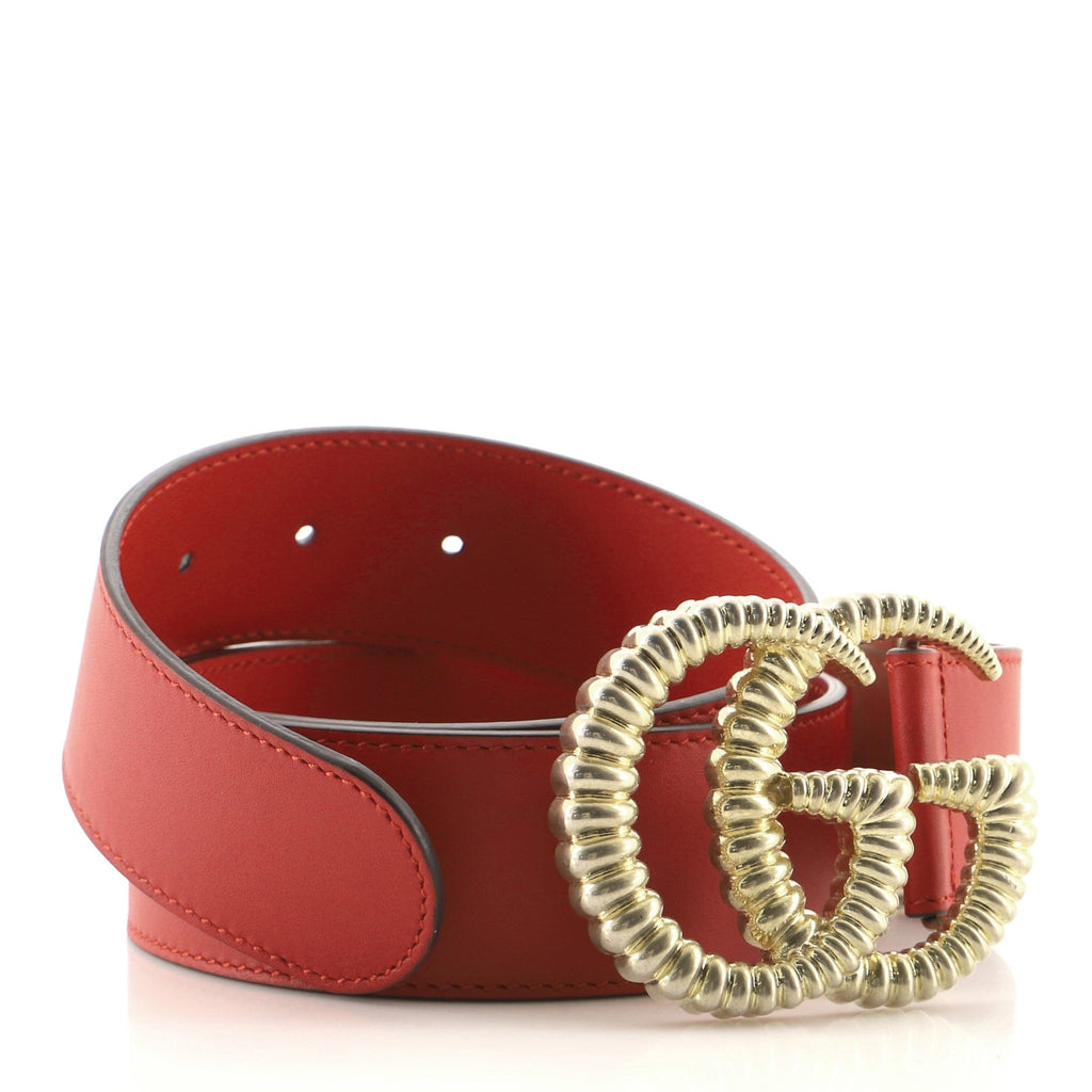 Torchon GG Marmont Belt Leather Wide 90