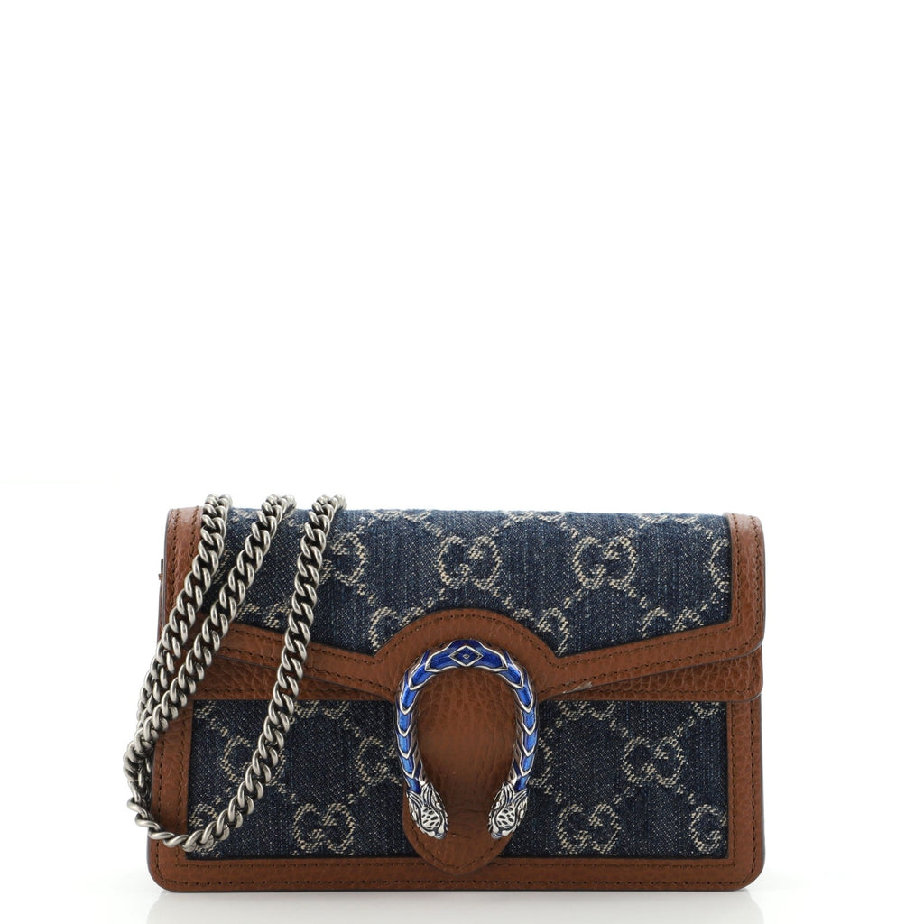 Dionysus Bag GG Denim Super Mini
