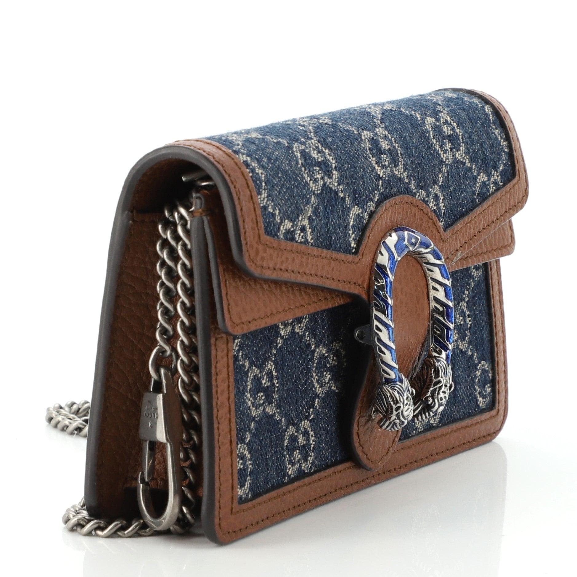 Dionysus Bag GG Denim Super Mini