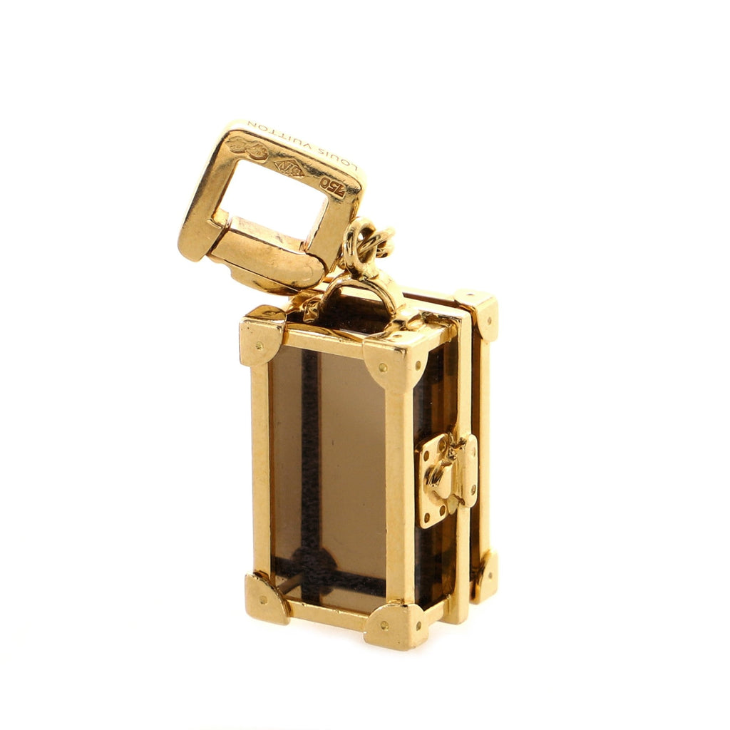 World Travel 4 Charm Bracelet 18K Yellow Gold