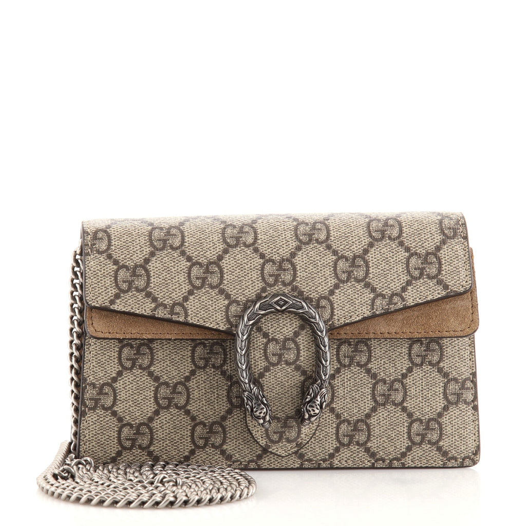 Dionysus Bag GG Coated Canvas Super Mini