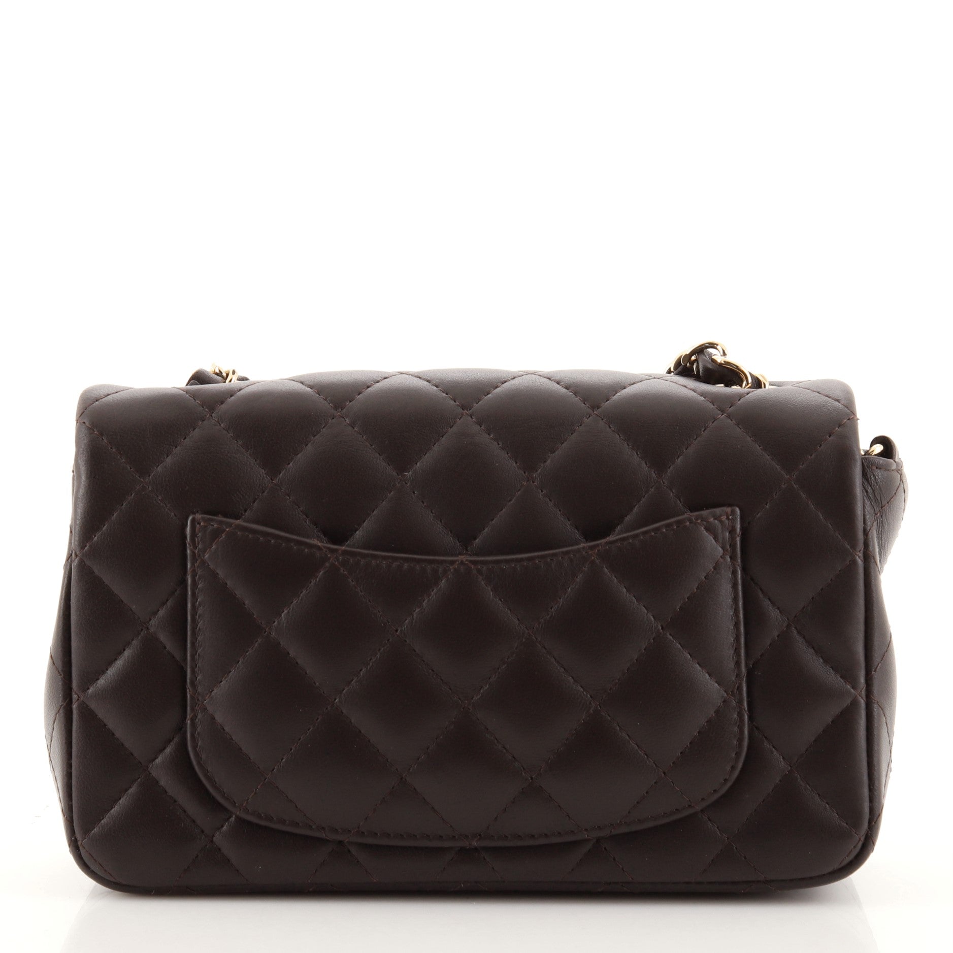 Classic Single Flap Bag Quilted Lambskin Mini