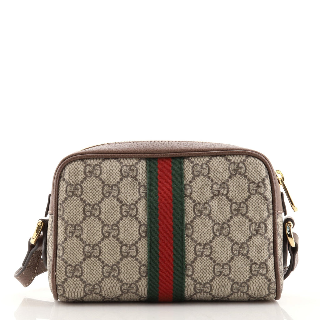 Ophidia Shoulder Bag GG Coated Canvas Mini