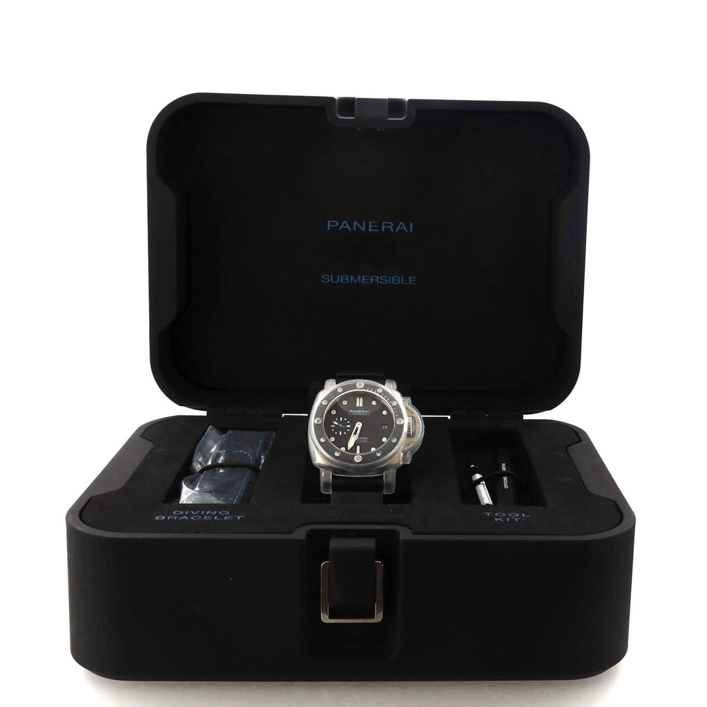 Submersible Automatic Watch Stainless Steel with Ceramic and Rubber 42