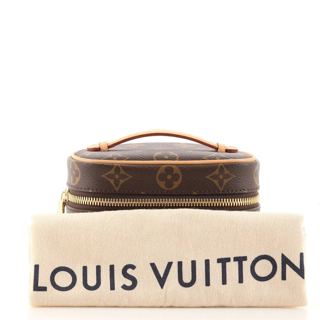 Nice Vanity Case Monogram Canvas Nano