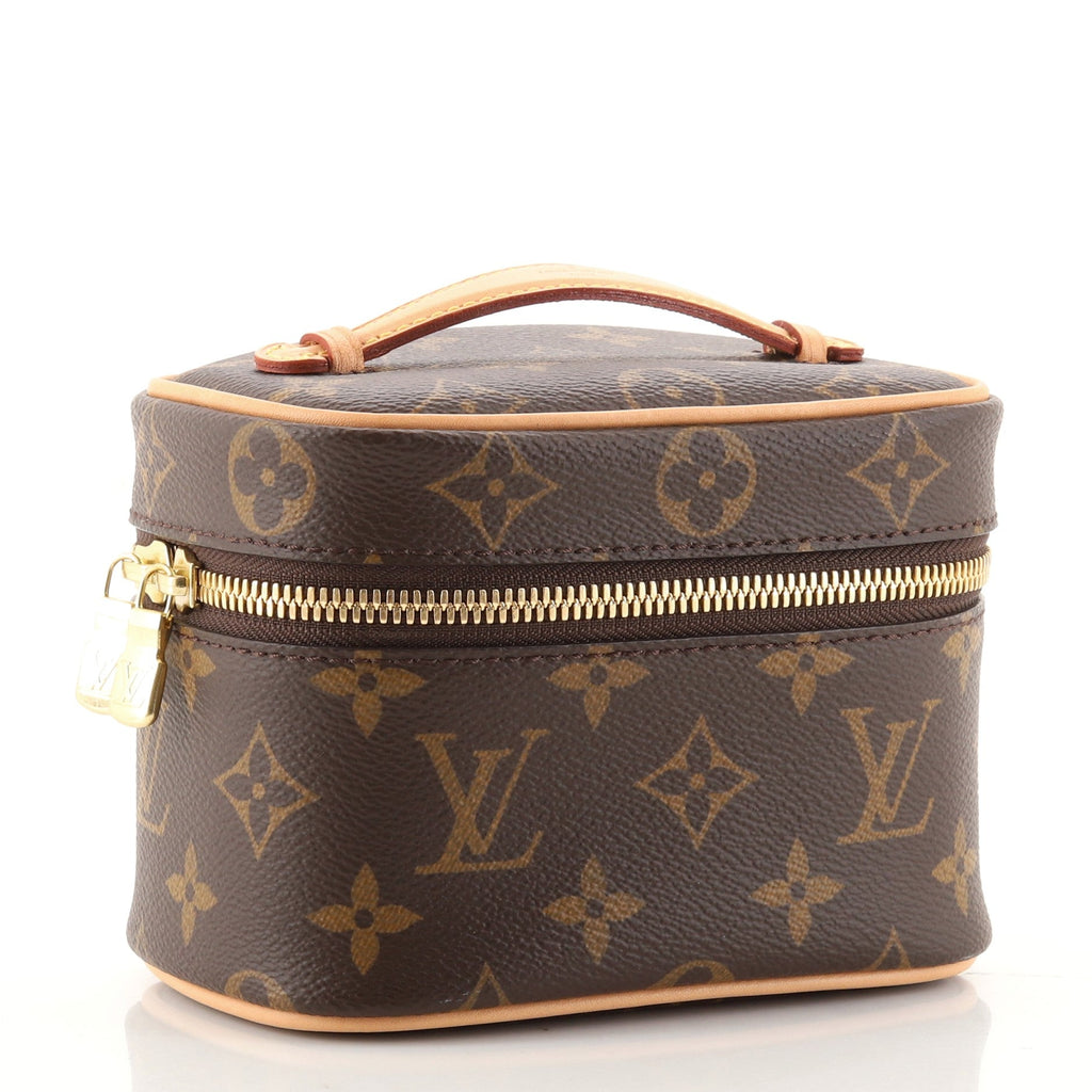 Nice Vanity Case Monogram Canvas Nano