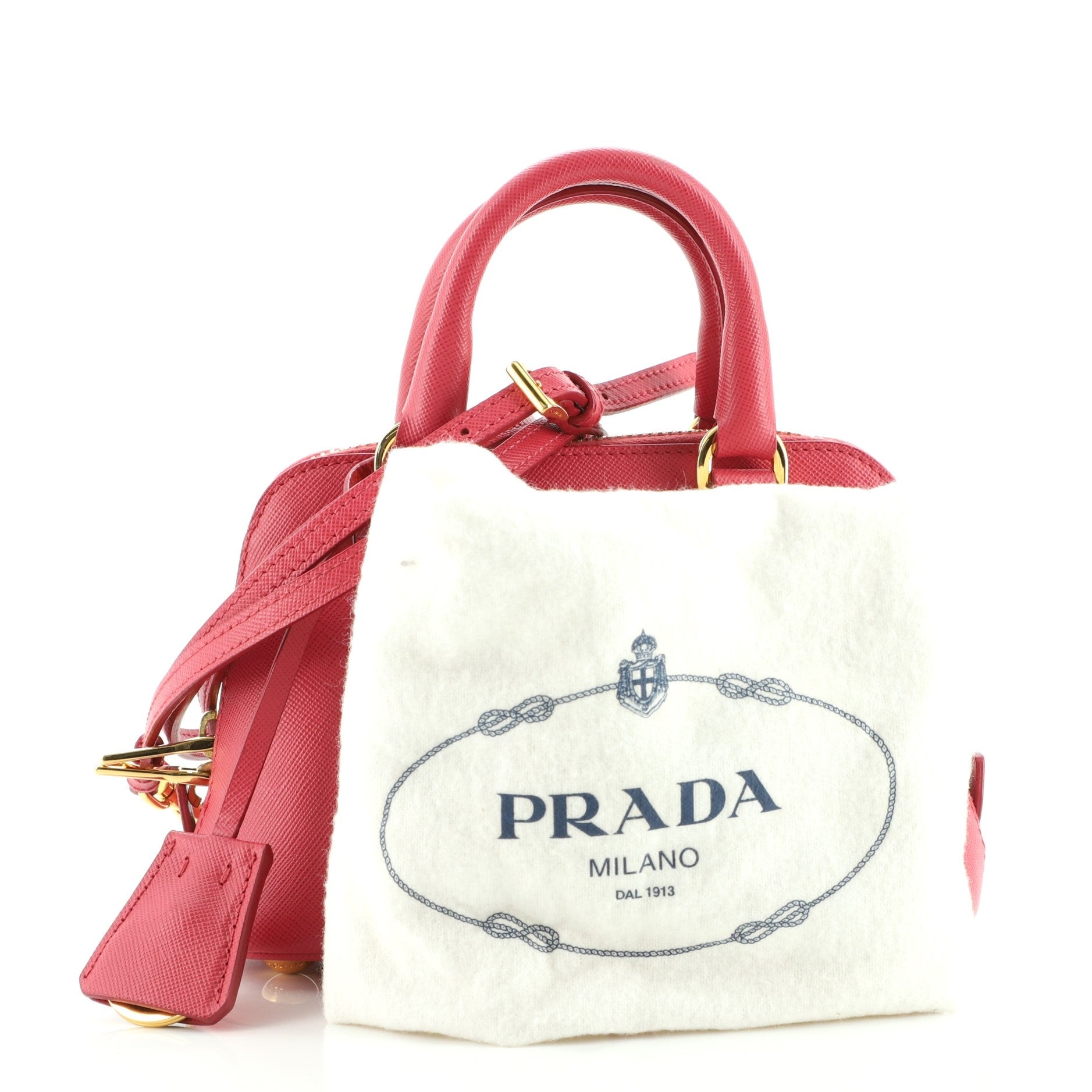 Promenade Bag Saffiano Leather Mini