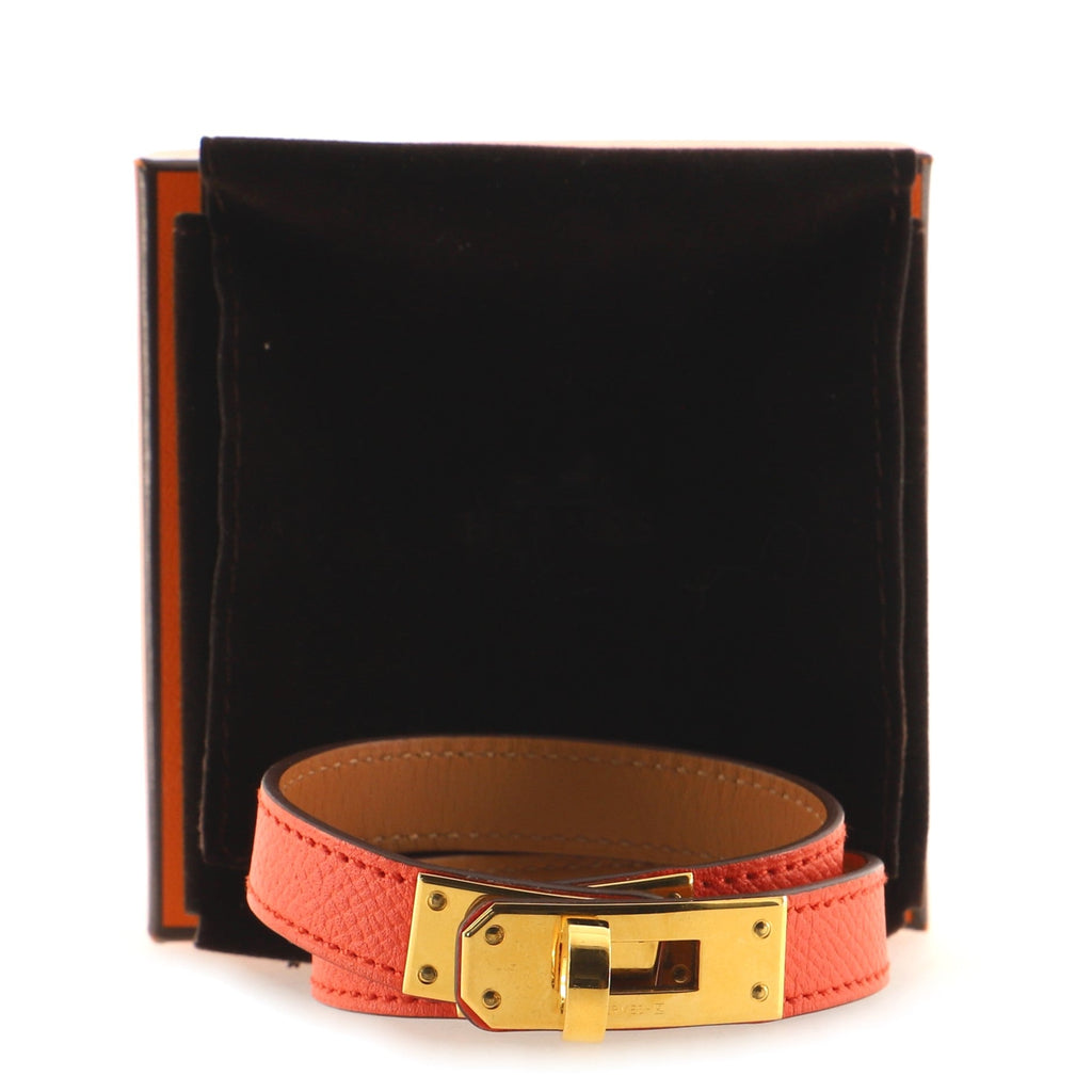 Kelly Double Tour Bracelet Leather Mini