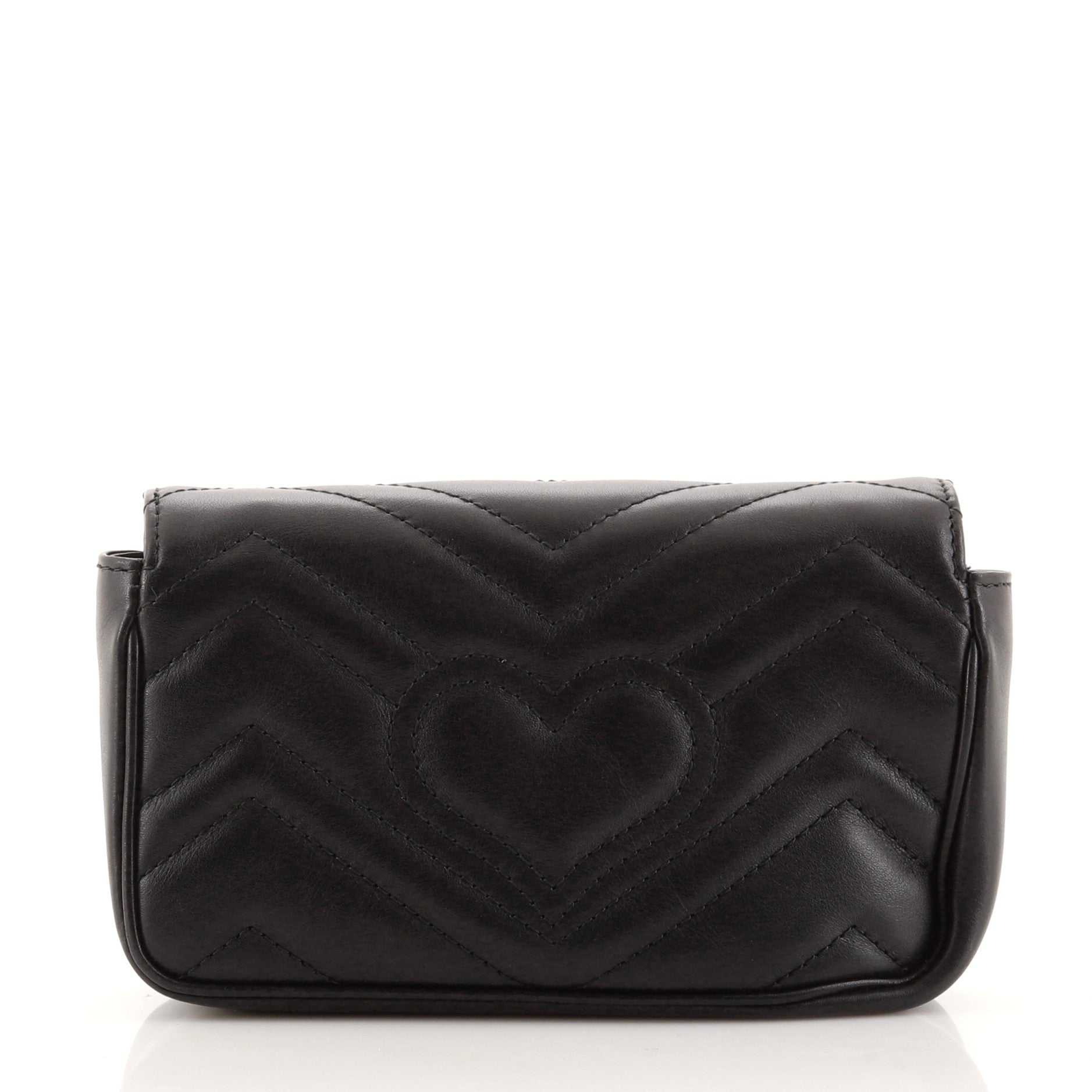 GG Marmont Flap Bag Matelasse Leather Super Mini