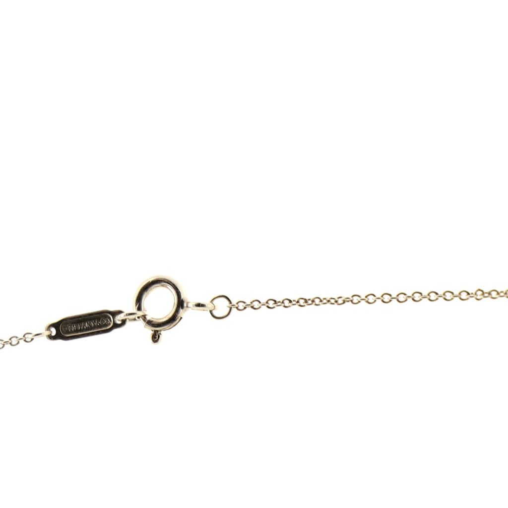 I Love You Drop Pendant Necklace Sterling Silver