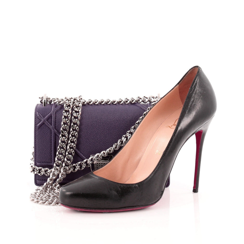 Diorama Flap Bag Grained Calfskin Mini