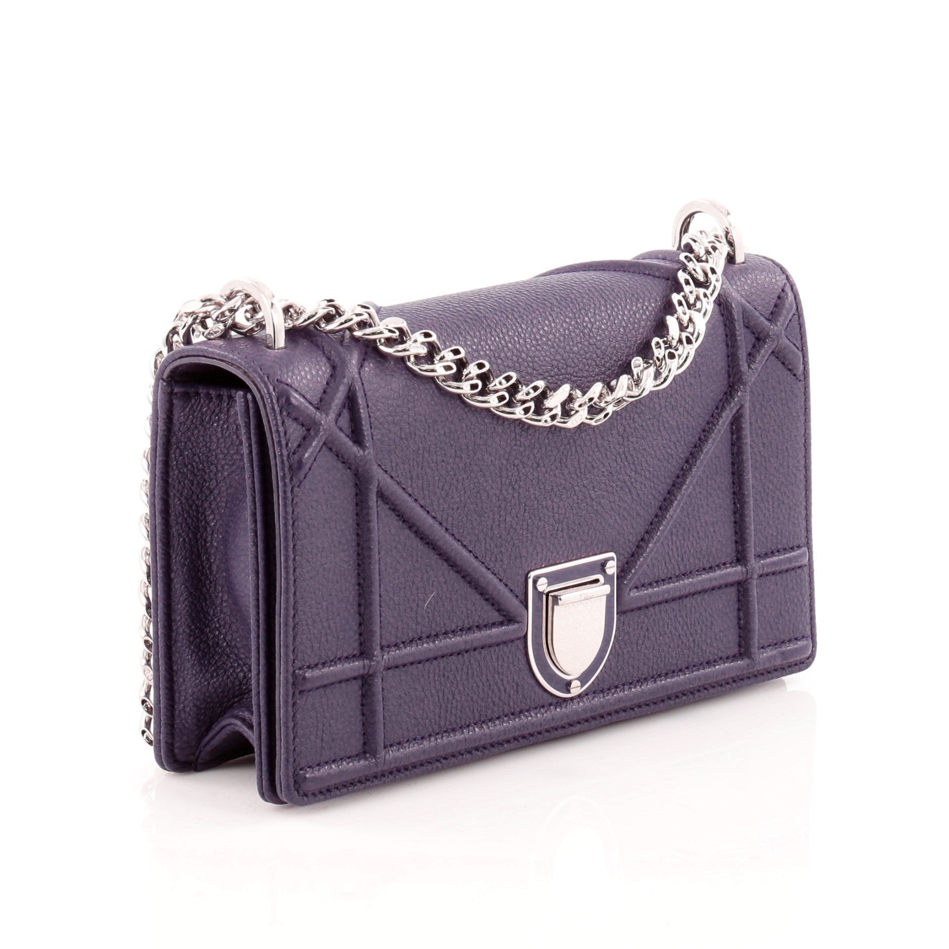 Diorama Flap Bag Grained Calfskin Mini